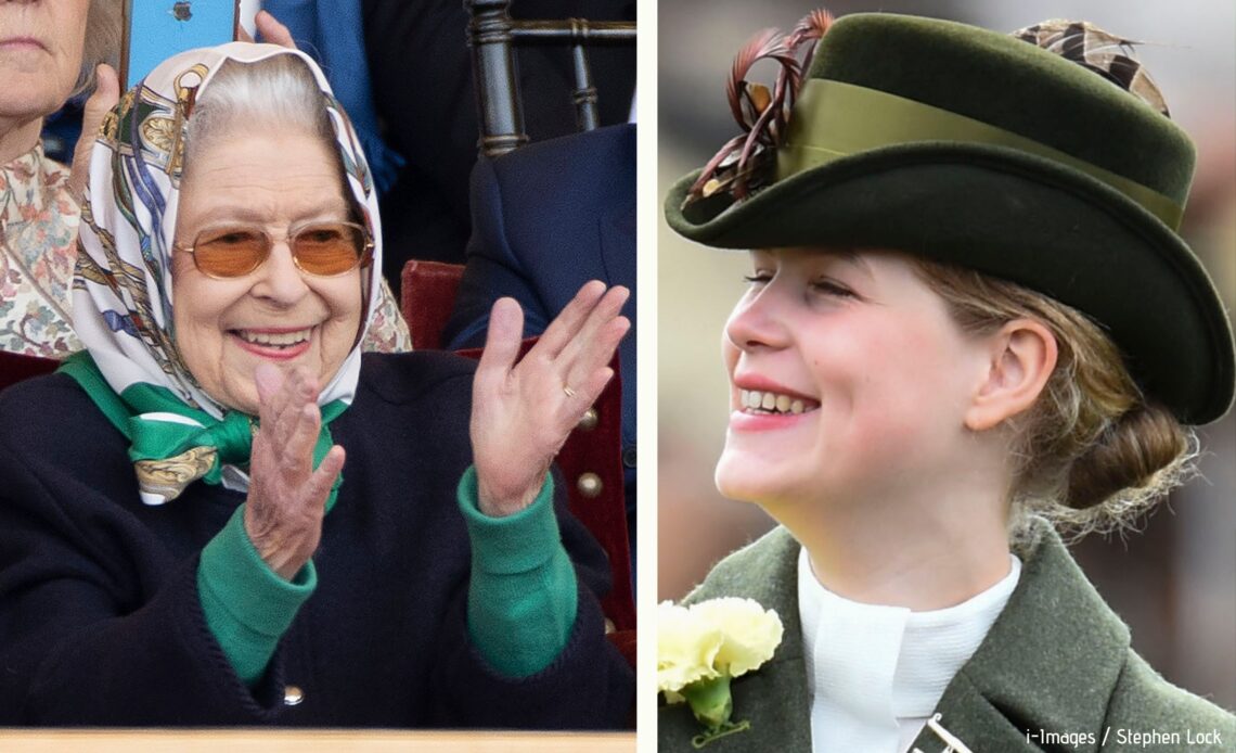 Lady Louise makes poignant return to the horse show where she made her grandmother so proud